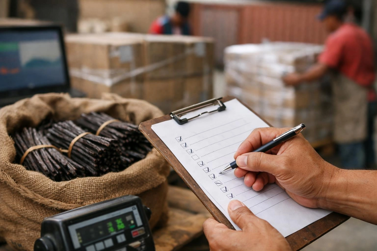 Wholesale & Bulk Vanilla Export Checklist—Logistics, Palletising and Freight Prep