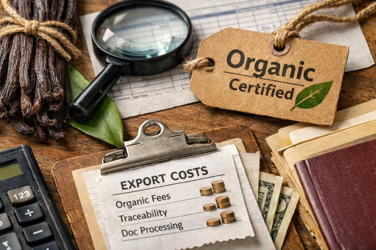 Certification & Traceability Costs: Organic, Batch Traceability and Export Documentation Premiums