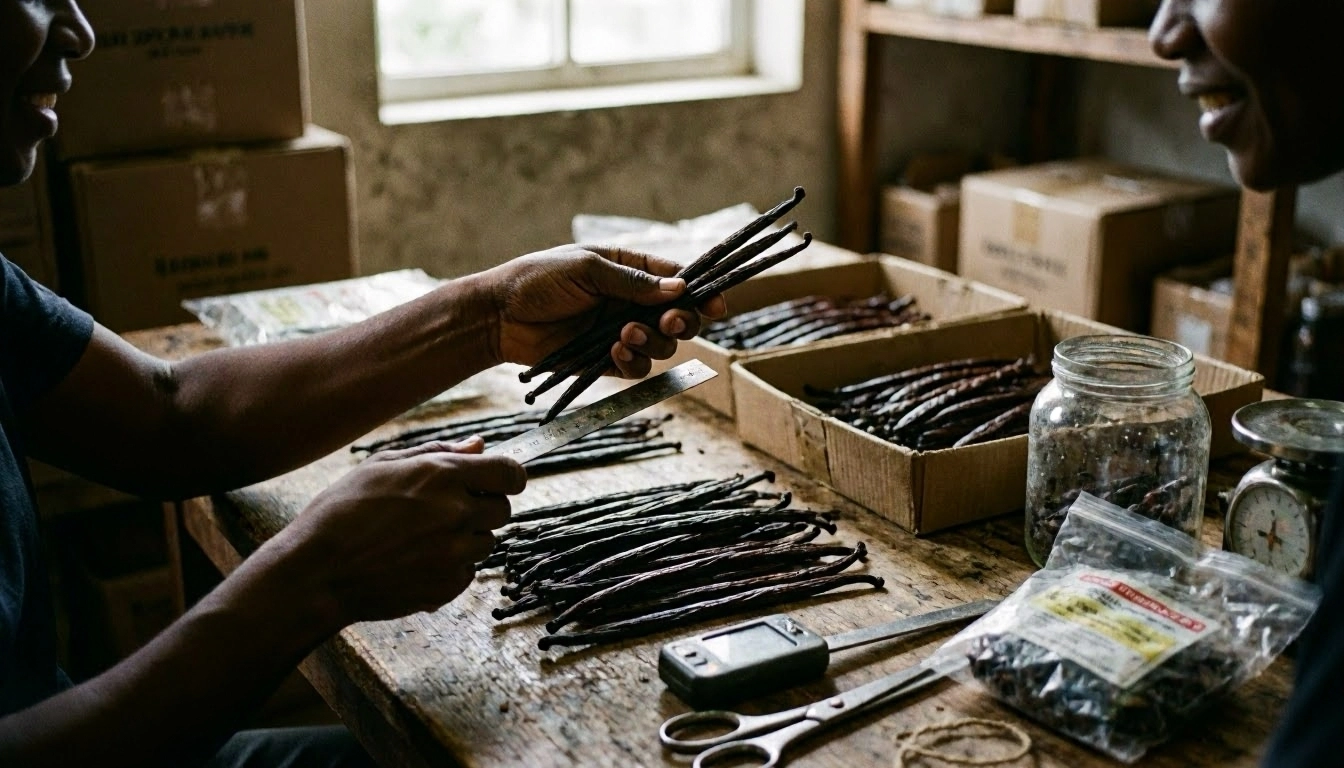 Grade A Gourmet Vanilla Export from Madagascar