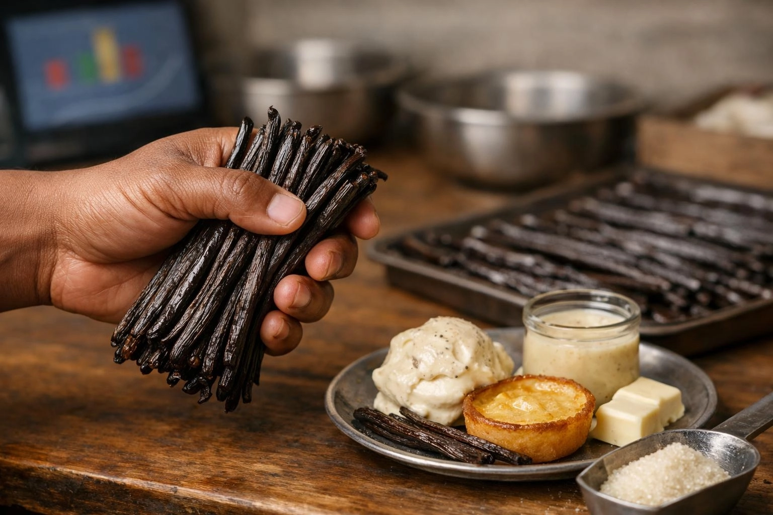 Grade A Gourmet Vanilla for Food Manufacturers