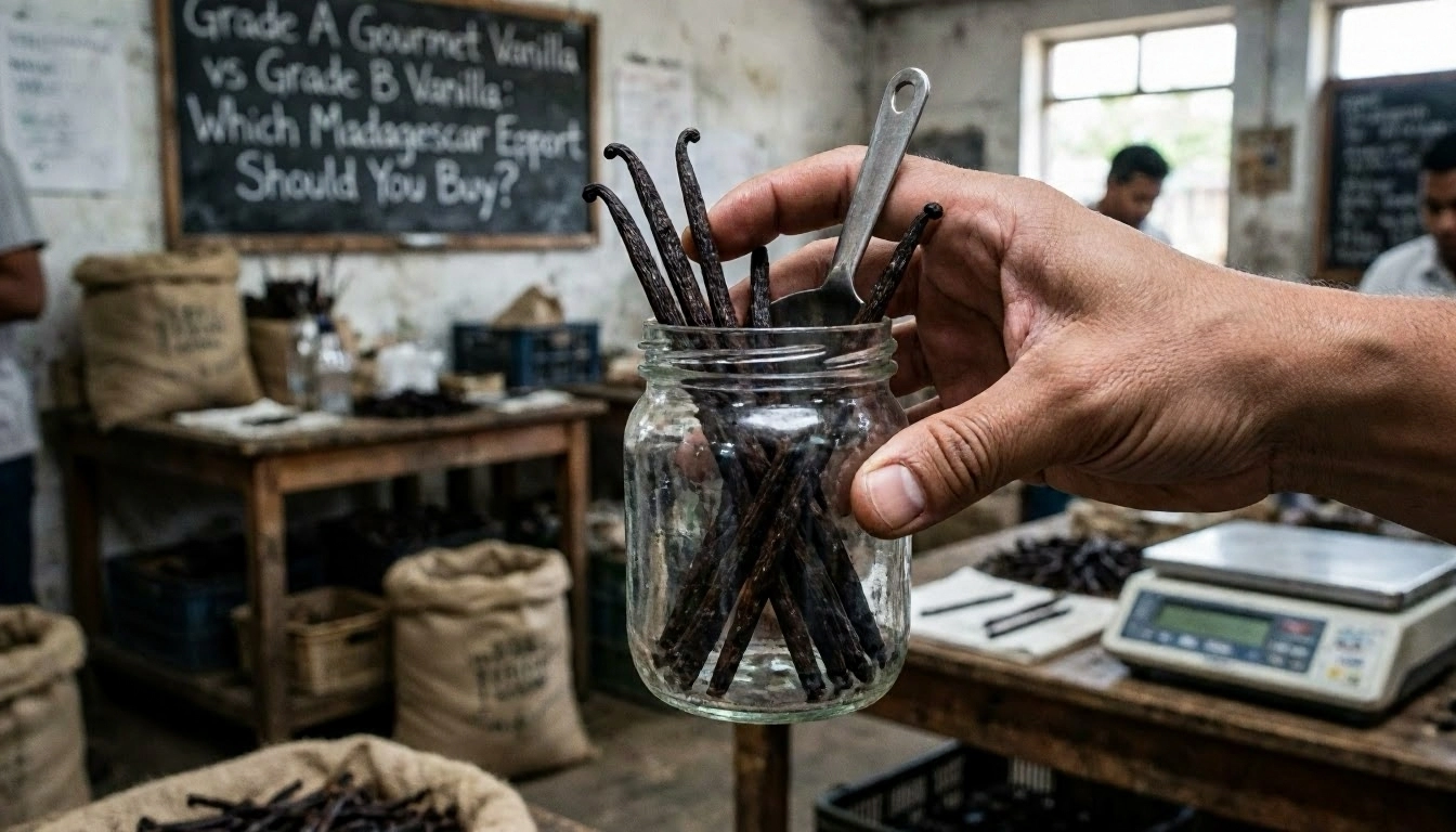 Grade A Gourmet Vanilla vs Grade B Vanilla: Which Madagascar Export Should You Buy?