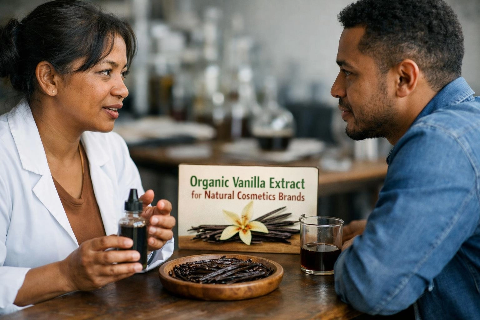 Organic Vanilla Extract for Natural Cosmetics Brands