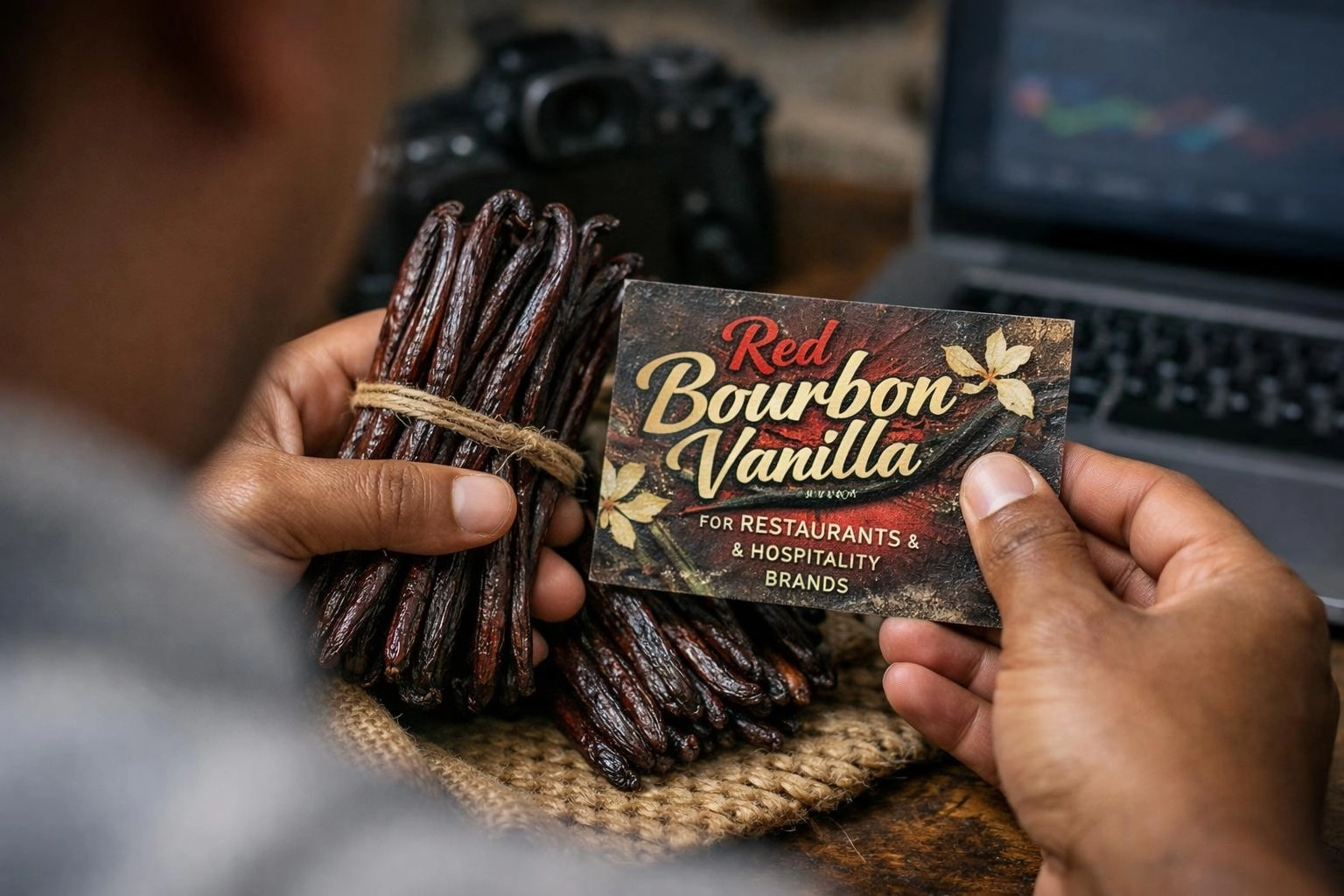 Red Bourbon Vanilla for Restaurants and Hospitality Brands