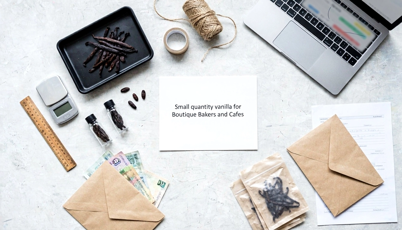 Small quantity vanilla for Boutique Bakers and Cafes