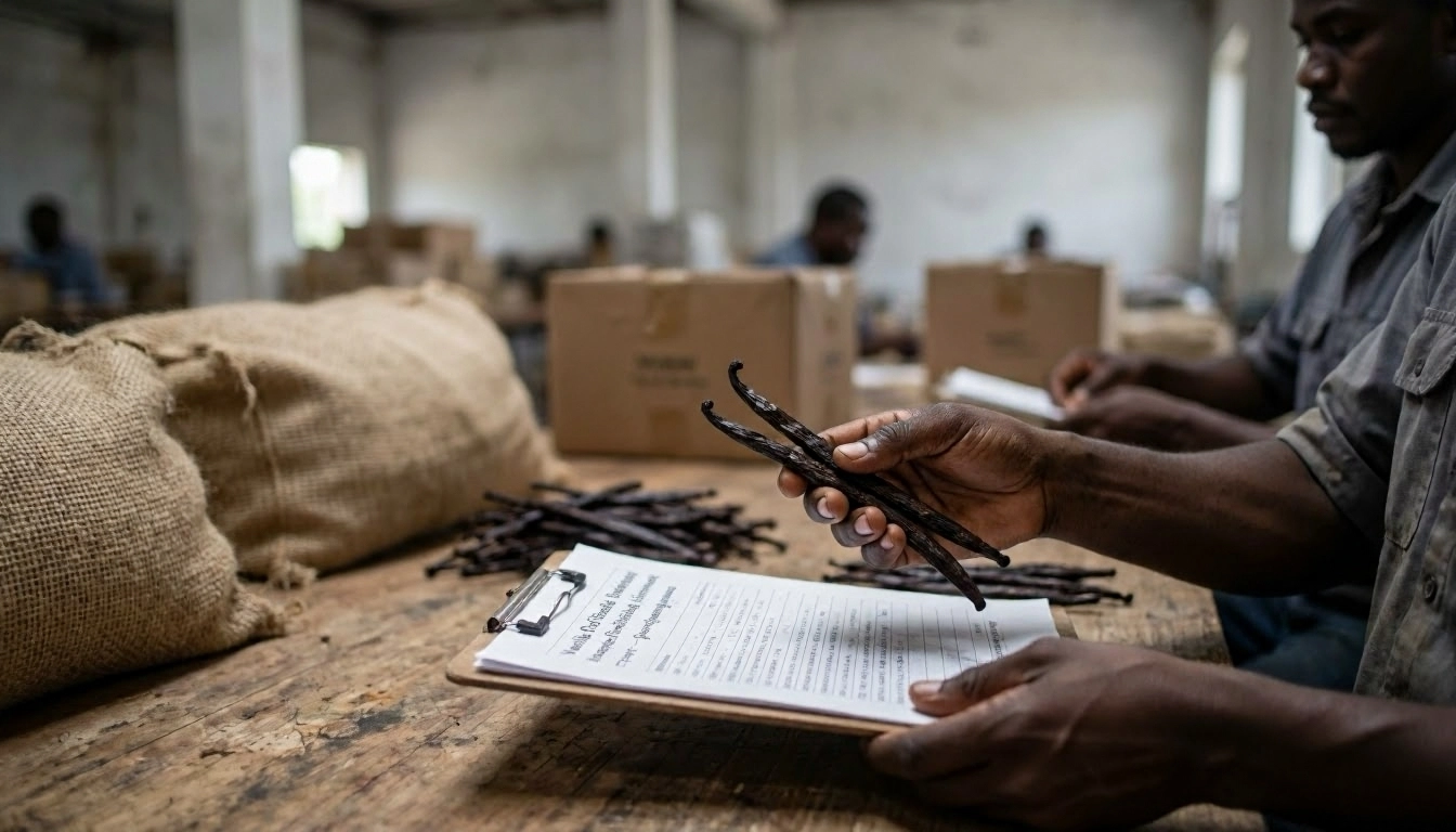 Vanilla Pod Storage & Perishability Checklist—Pre‑Export Conditioning from Madagascar