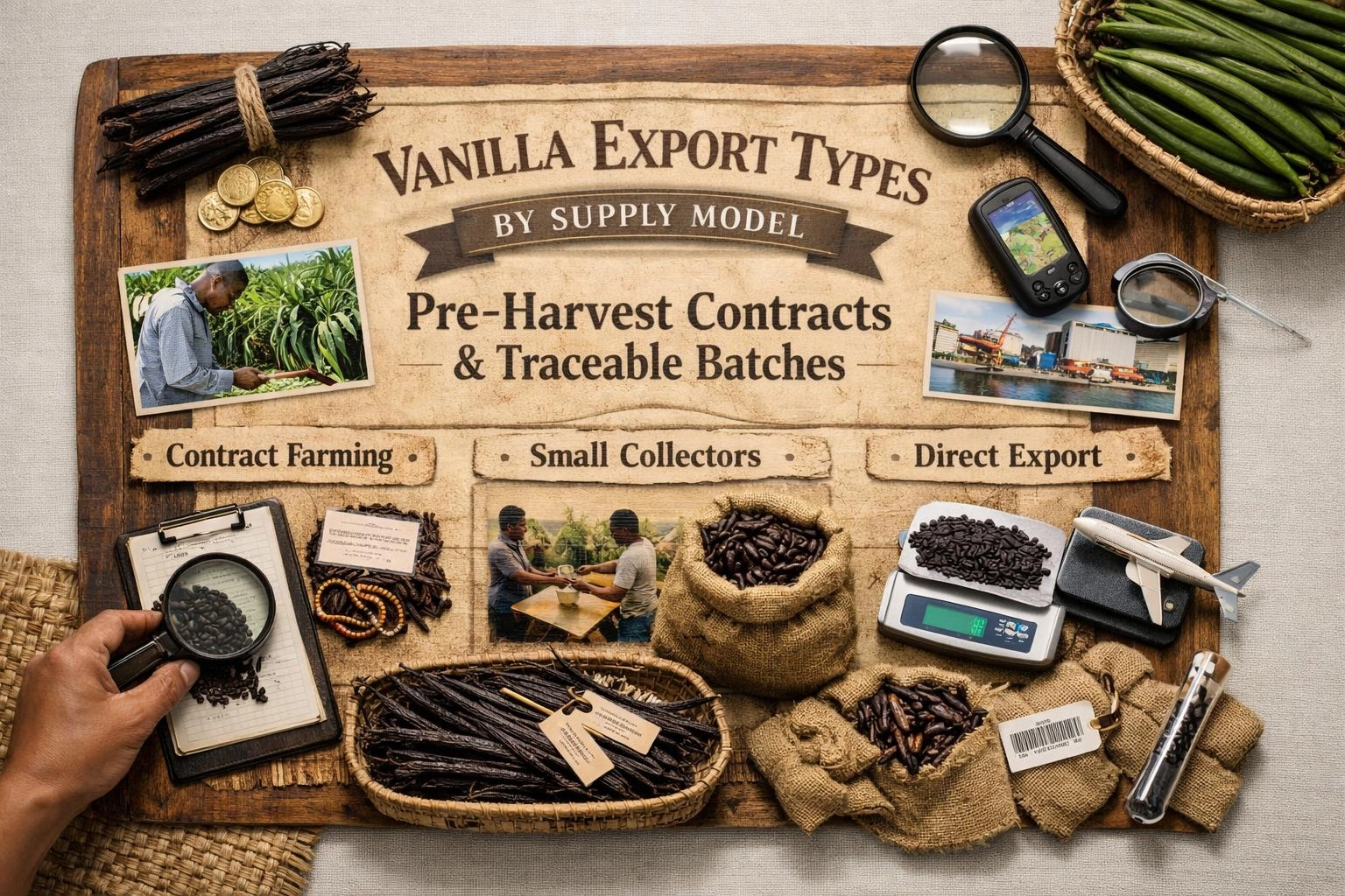 Vanilla Export Types by Supply Model: Pre-Harvest Contracts & Traceable Batches