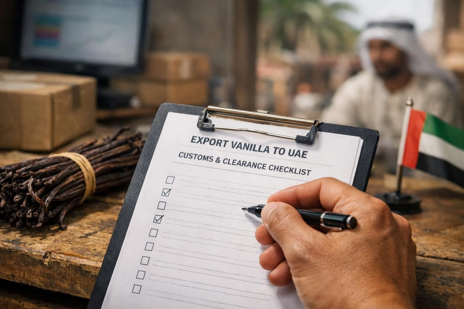Export Vanilla to United Arab Emirates—Customs & Clearance Checklist