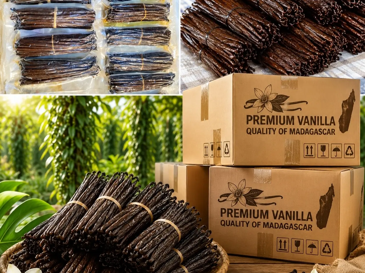Vanilla export Madagascar detail